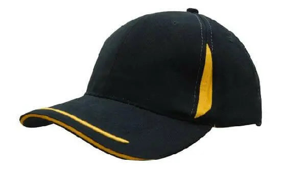 Headwear Cap With Crown Inserts & Sandwich X12 - 4098 Metro Workwear.